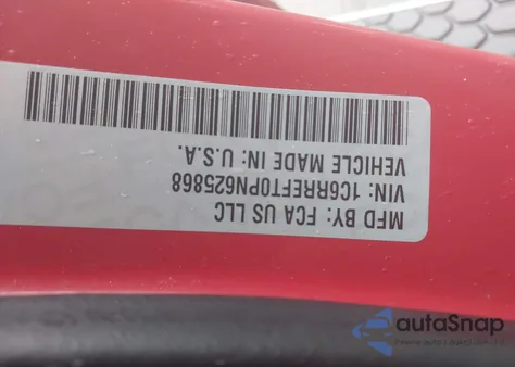 2023 Ram 1500 Big Horn 4X2 5'7 Box from USA, damaged, VIN 1C6RREFT0PN625868